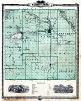 Cerro Gordo County, Iowa 1875 State Atlas